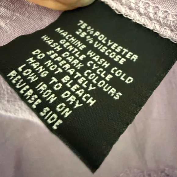 Lavender Ruffle Sleeveless Crop Top - Picture 12 of 13